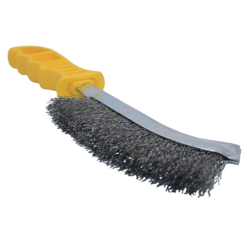 Escova Aço Limpeza Chapa Parafusos Grelhas Churrasqueira