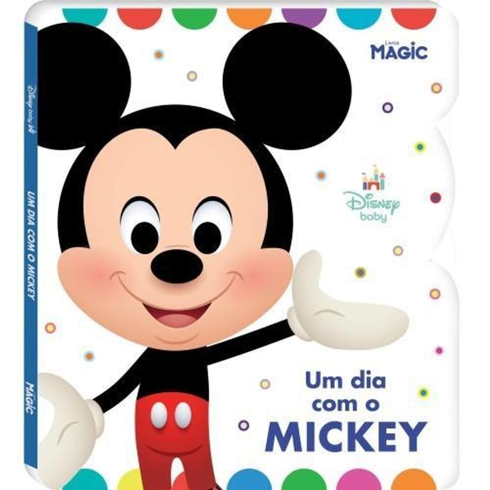 Livro Disney Baby - Um Dia Com O Mickey - Magic Kids