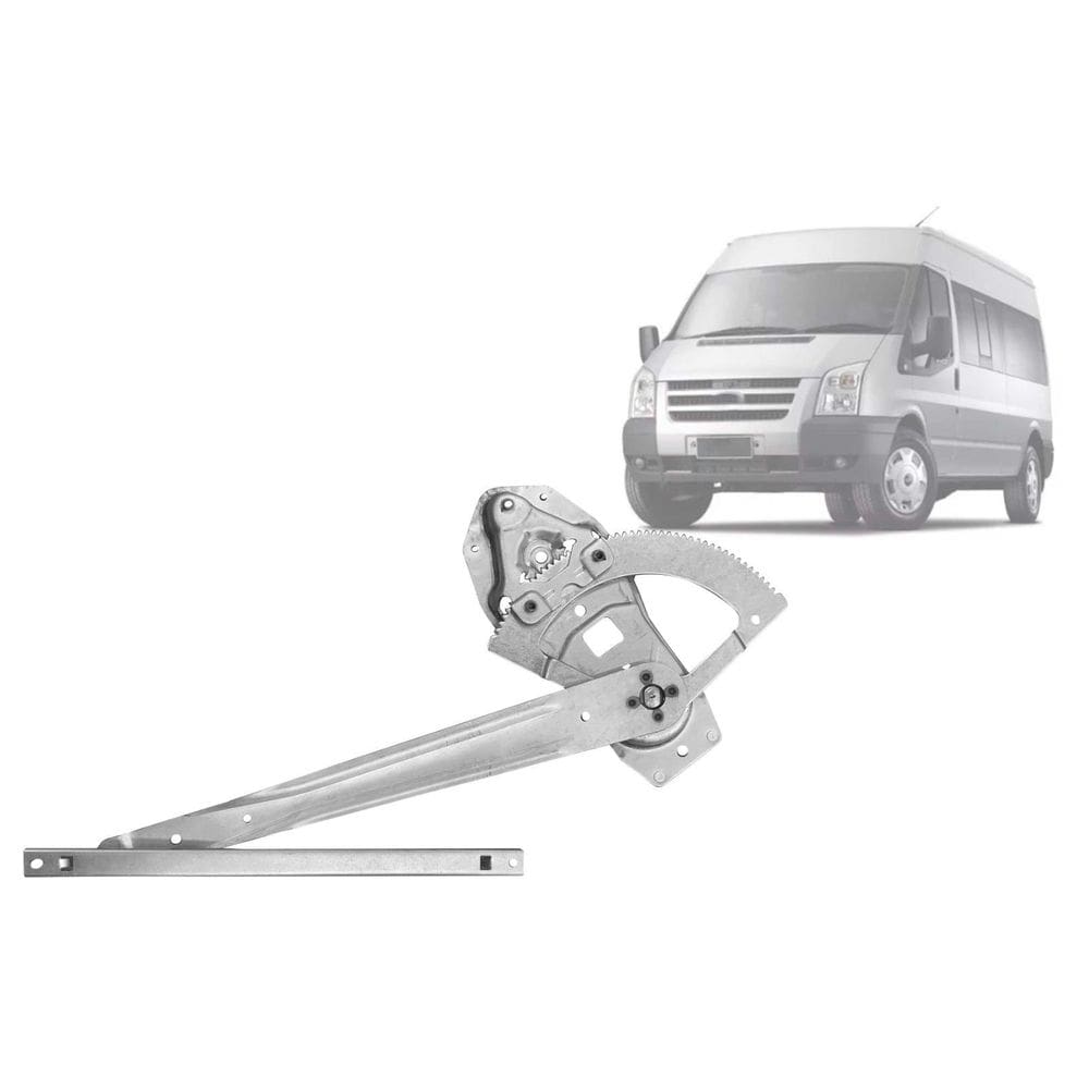 Máquina De Vidro Porta Transit Esquerda Eletr Motor Orig