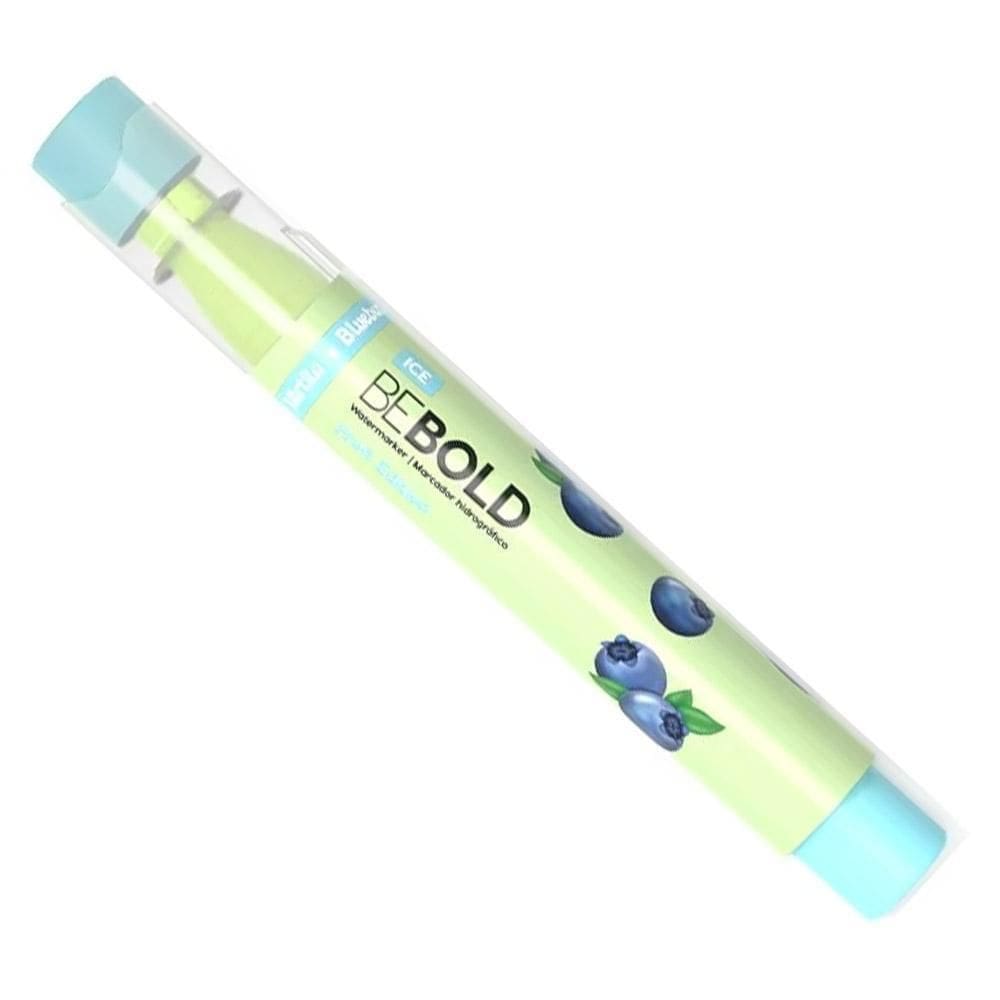 Marca Texto Perfumado Fruit Be Bold Ice  Blueberry  Newpen