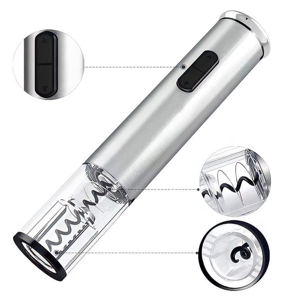 Abridor De Vinho Kit Luxo Portátil Ideal Para Viagens