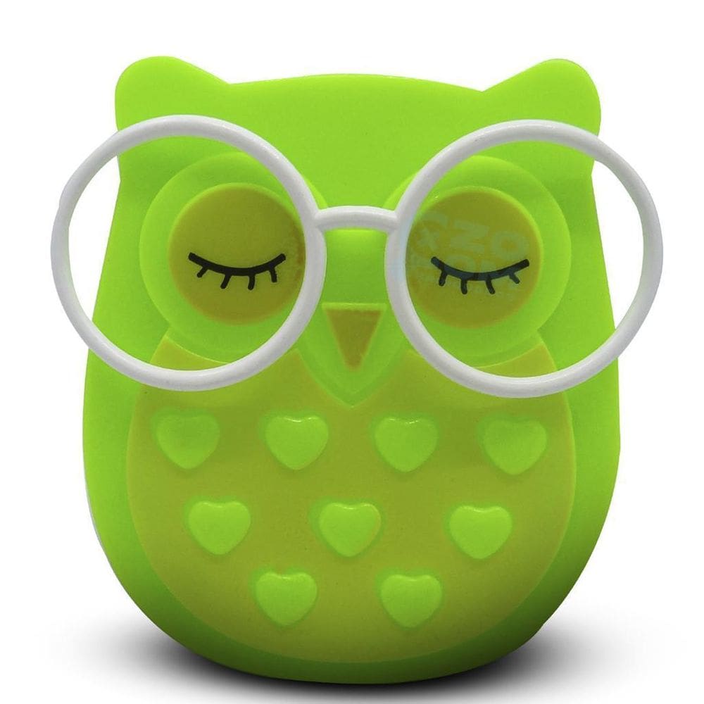 Mini Luminária Coruja Abajur Tomada Luz Infantil Led Noturno