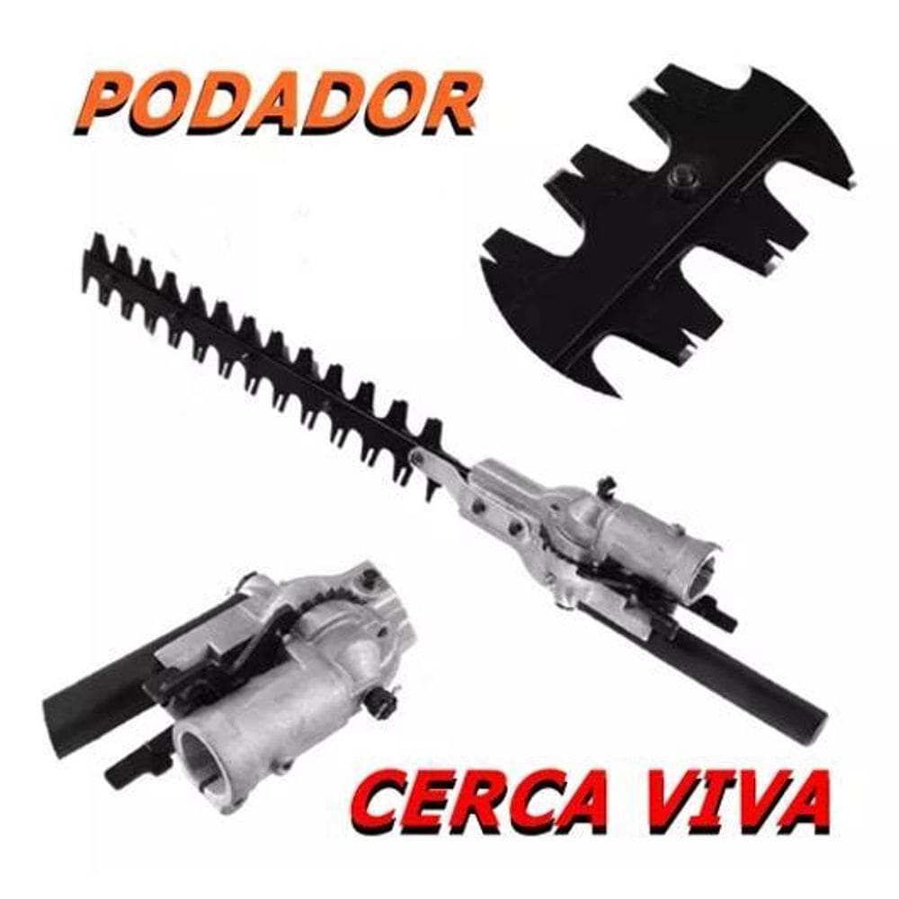 Podador Cerca Viva Roçadeiras Nakasaki 63Cc 26Mm 9 Estrias