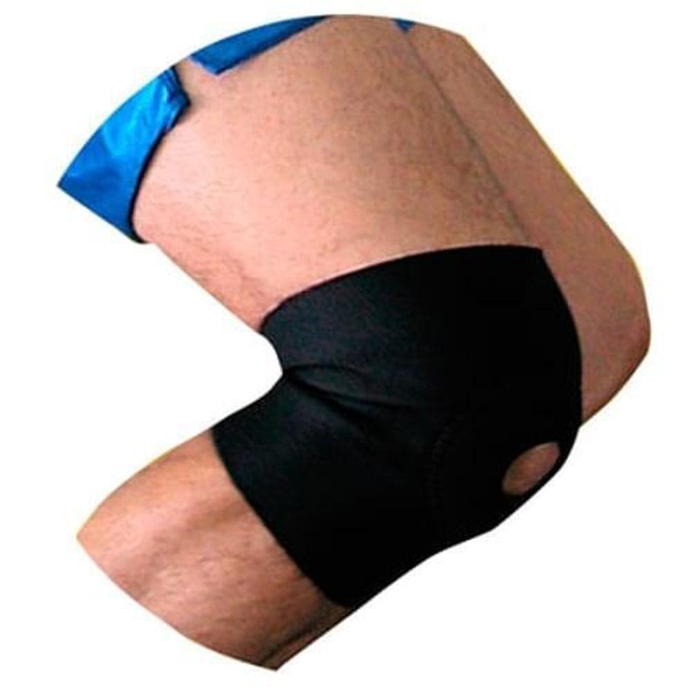 Joelheira Com Suporte Para Rótula Neoprene Tam P Salvapé