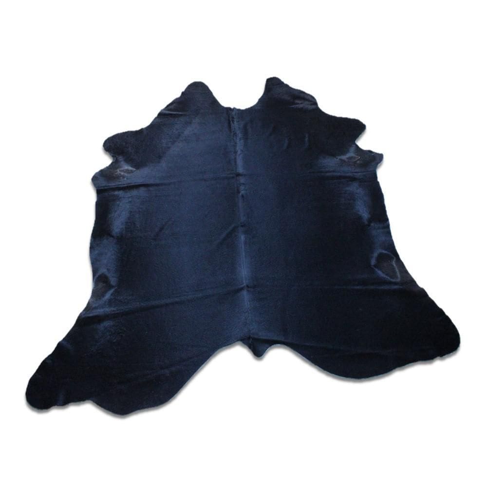 Tapete Couro Bovino Grande Preto