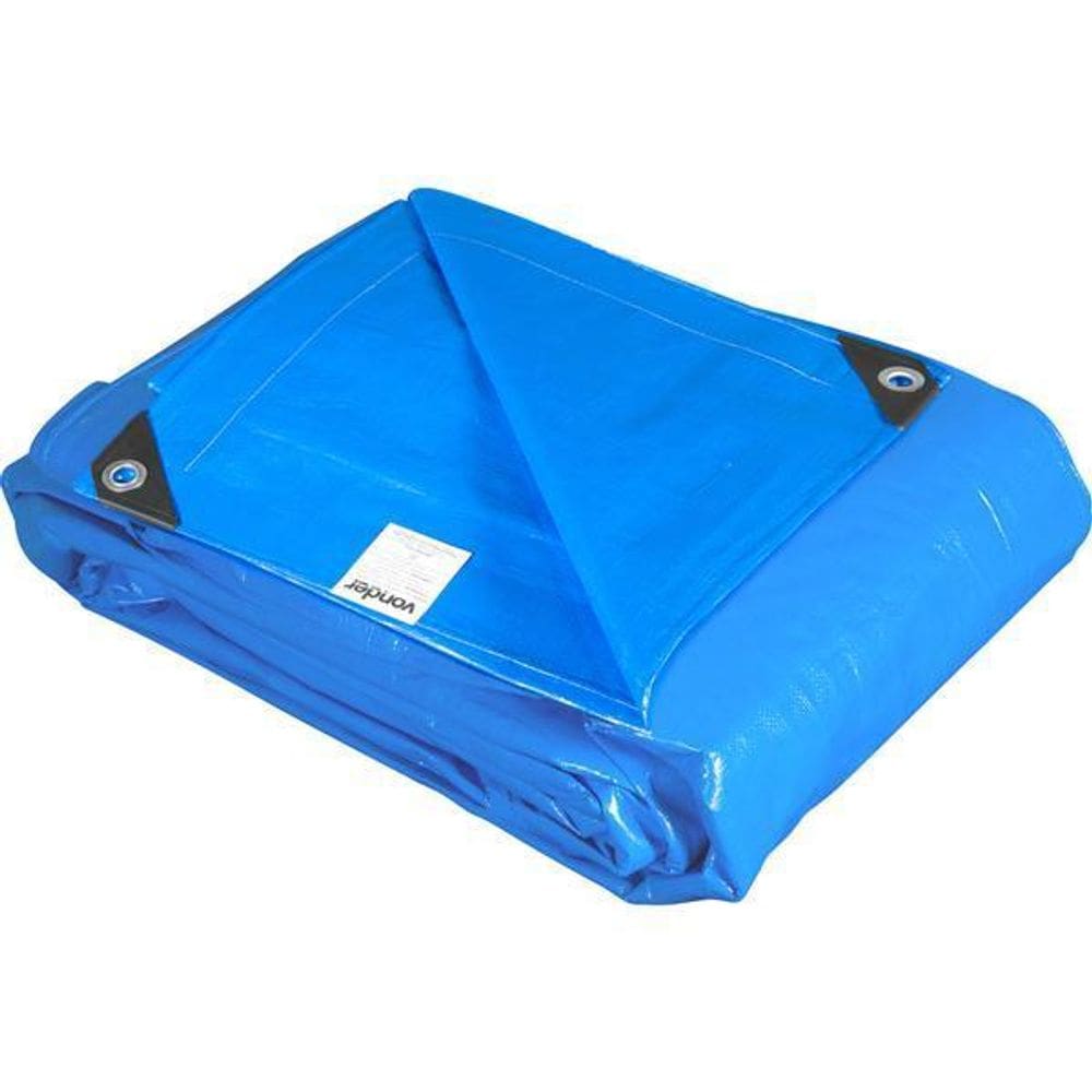 Lona Reforçada Azul 15X4M - Vonder