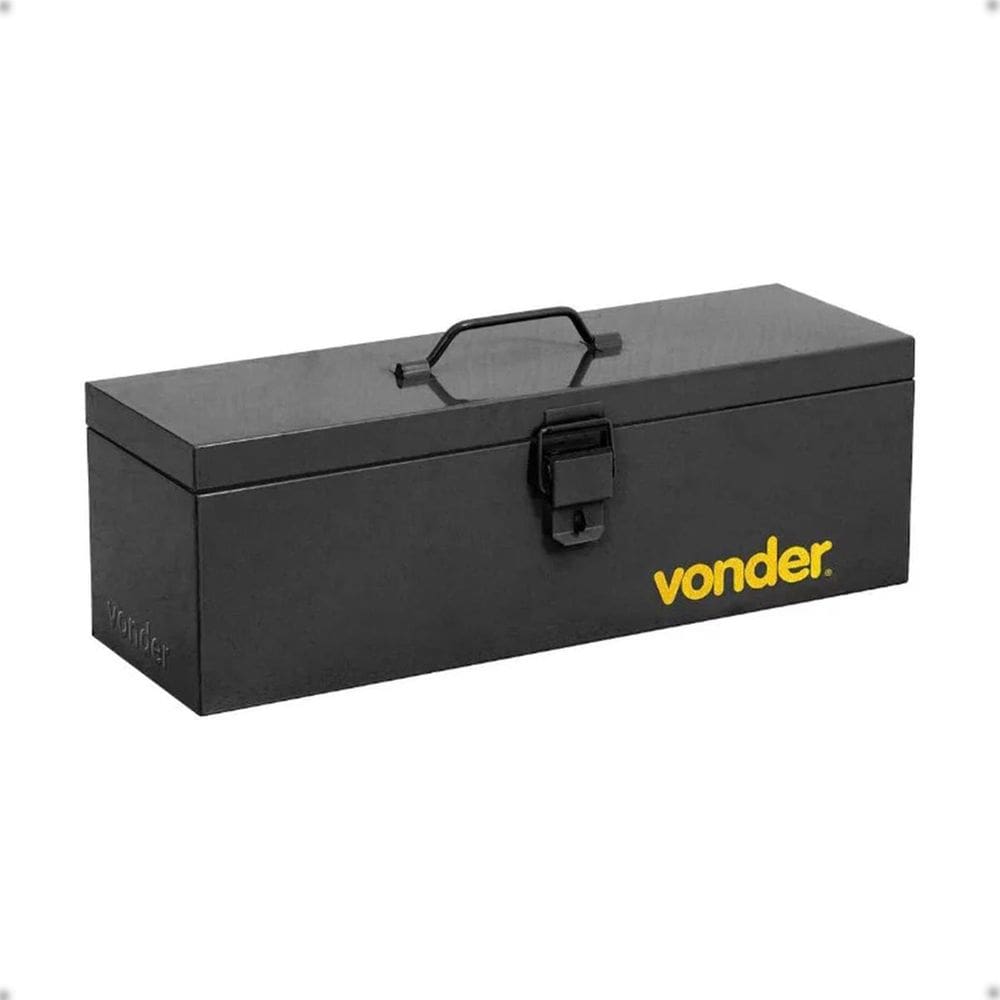 Caixa De Ferramentas Metalica Tipo Bau S/Bandeja 35Cm Vonder