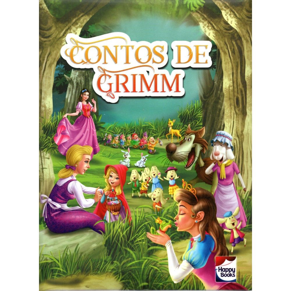 Livro Leitura Encantada: Contos De Grimm - Happy Books