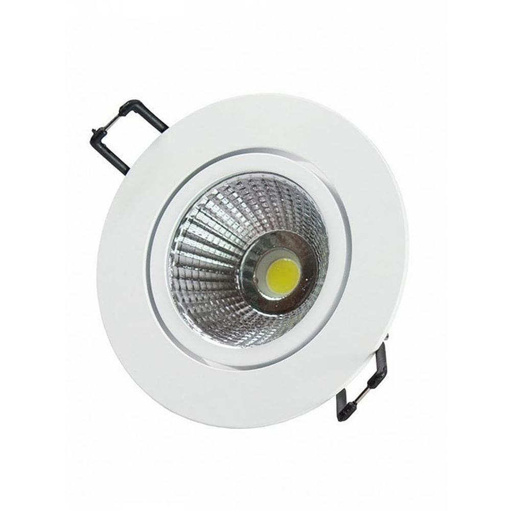 Spot Led Embutir Tsrl 409 Redondo 9W 6500K
