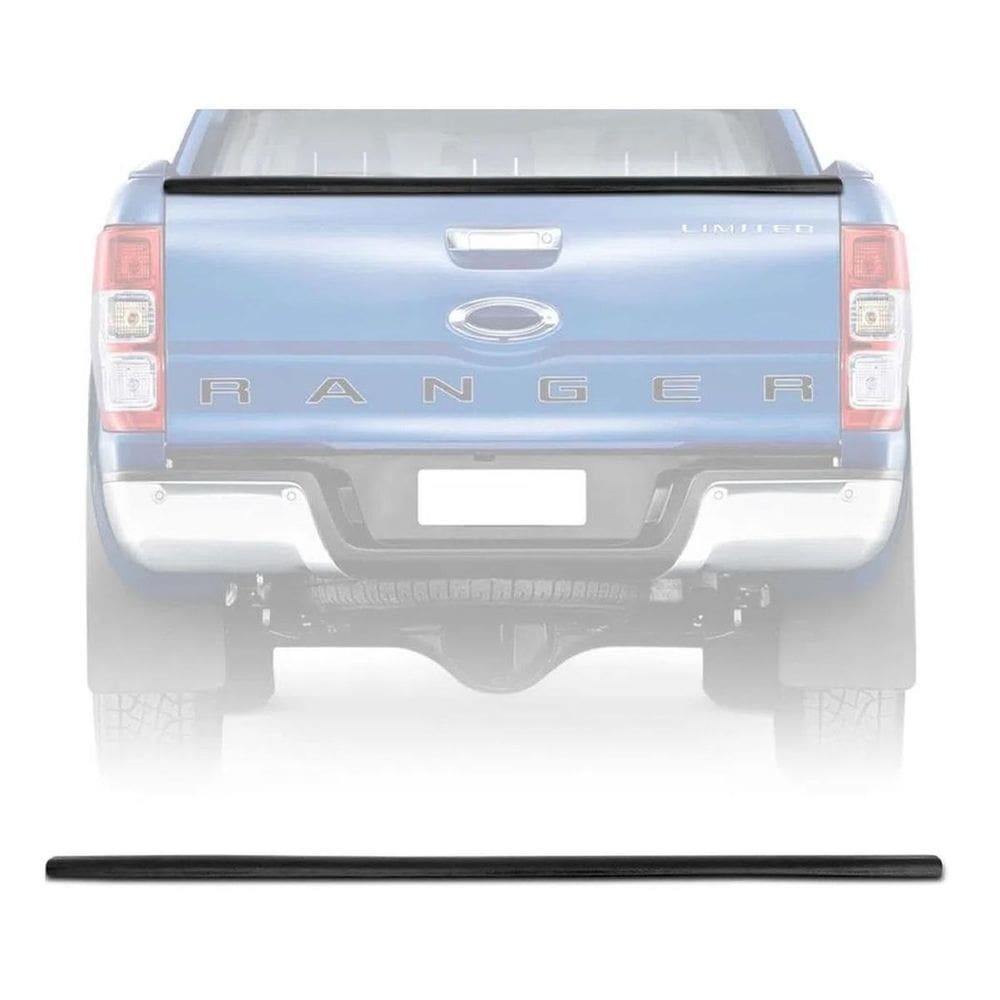 Protetor Borda Tampa Traseira Ford Ranger 2013 Em Diante