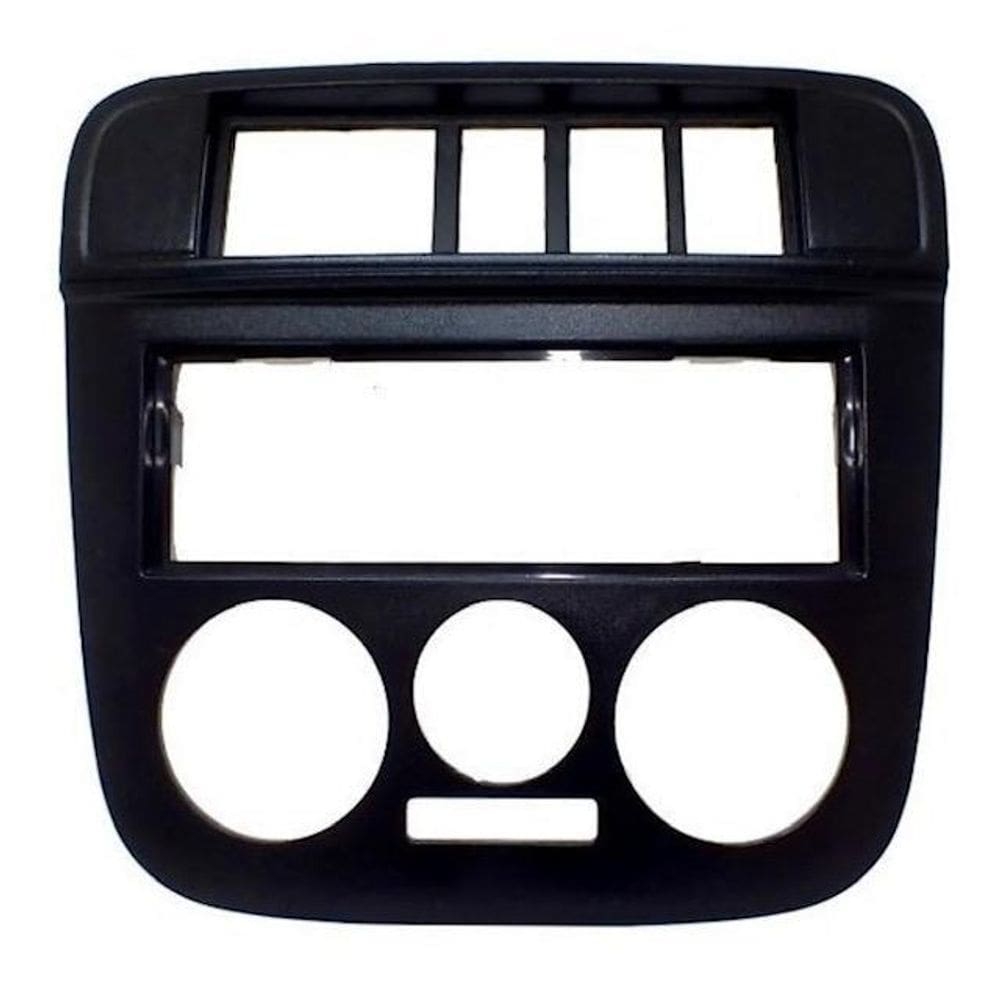 Moldura Painel Central Radio Gol Parati G4 4 Portas Preto