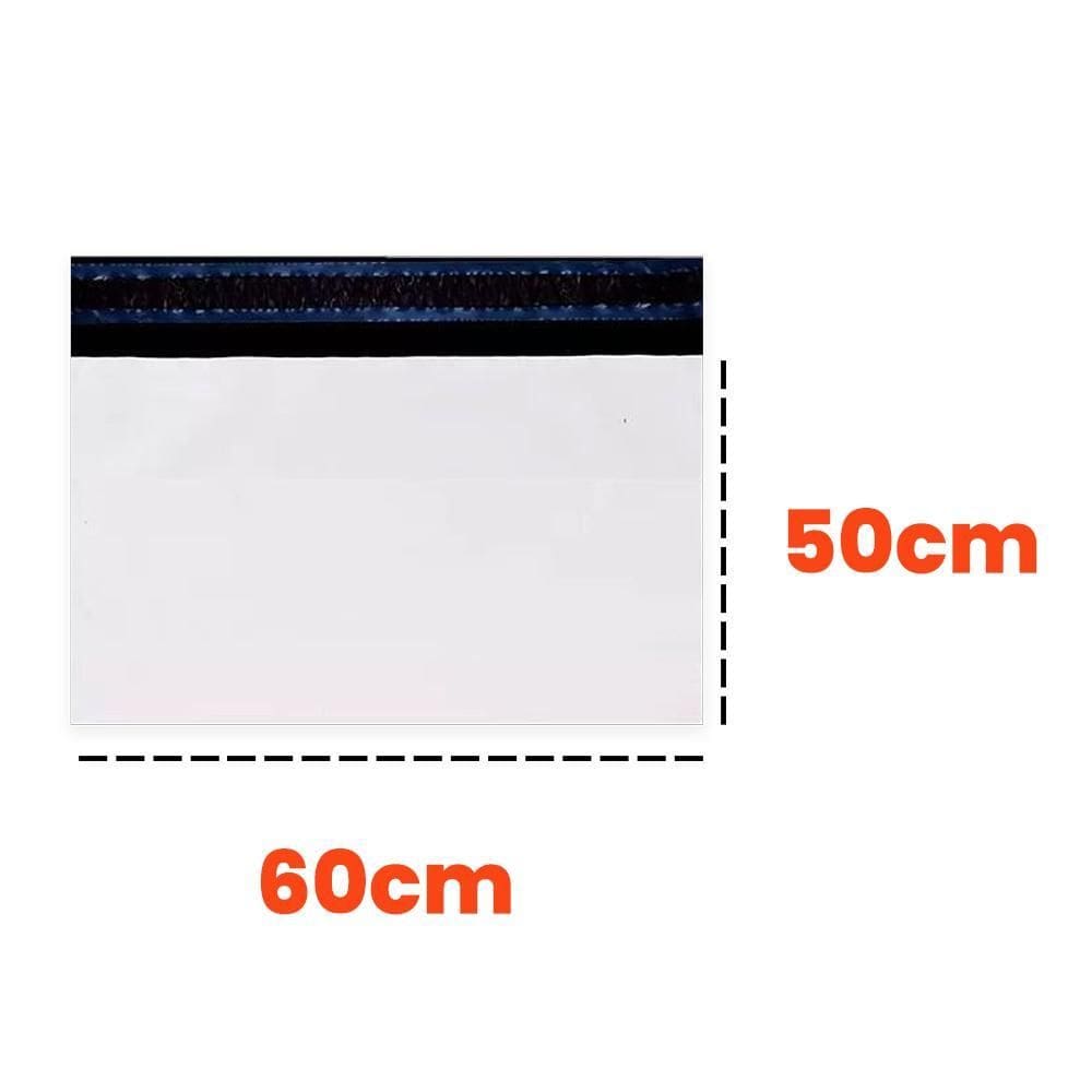 Plástico De Segurança Para Envio Sedex 60X50 Kit 100 Branco