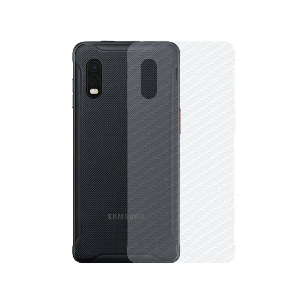 Película Traseira Fibra De Carbono Para Galaxy Xcover 6 Pro