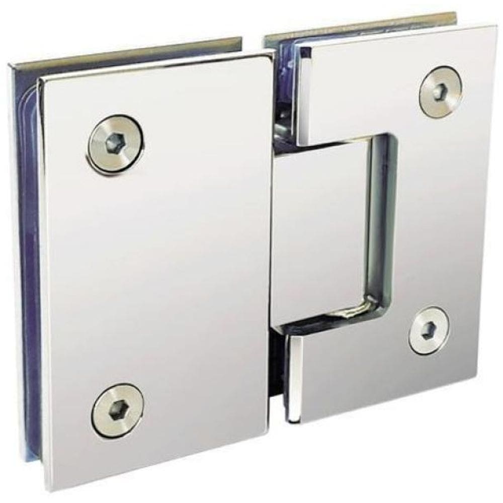 Dobradiça 1010 Inox 180 Porta E Box Vid/Vid Gv48 Polida Aço