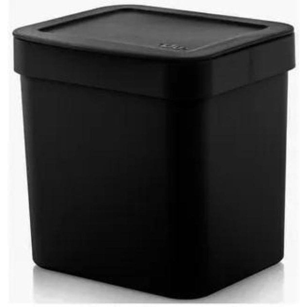 Lixeira Cozinha 4,7L Com Suporte Fixação Parede Suspensa