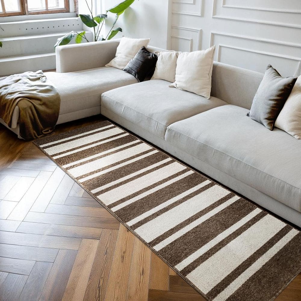 Tapete Passadeira Sala Sofá Antiderrapant 66X200 Oa Dt Rg Bg