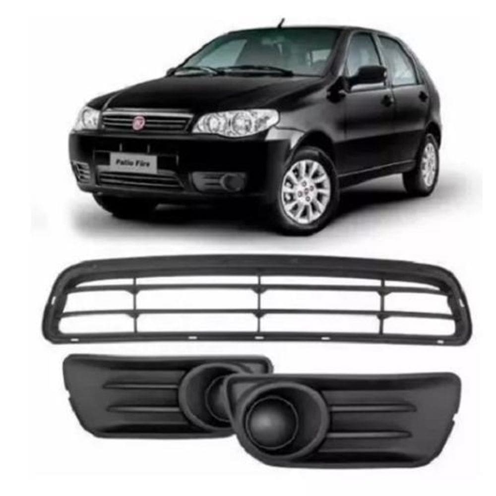 Grade Central Parachoque Palio Economy 2010 11 12