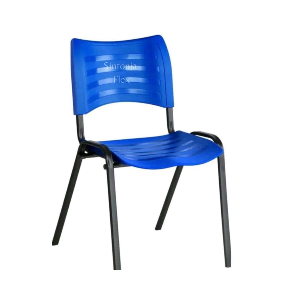 Cadeira Iso Fixa Desmontável Para Igrejas, Recepção Dvs Azul