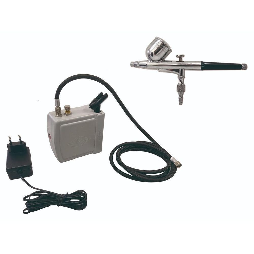 Kit Aerografia Onetools - Mini Compressor + Aerógrafo 0,2Mm