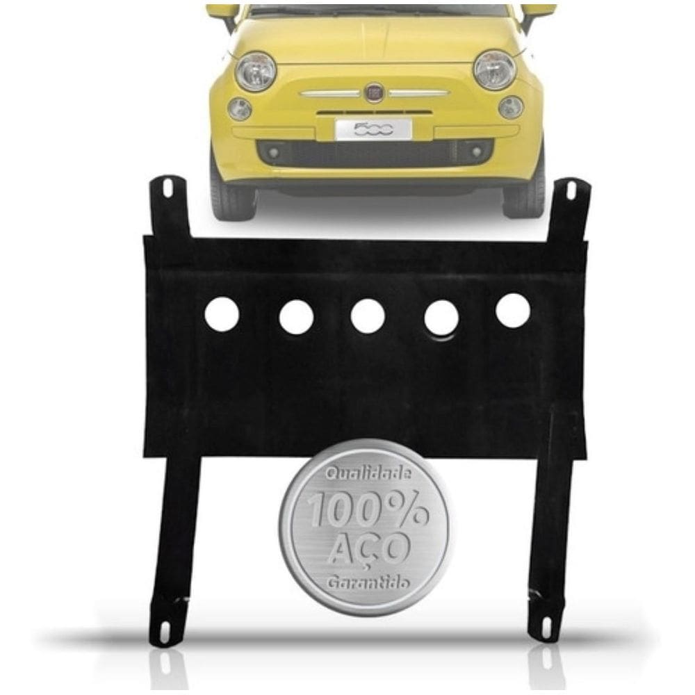 Protetor Carter Peito De Aço Fiat 500 2015 E 2016