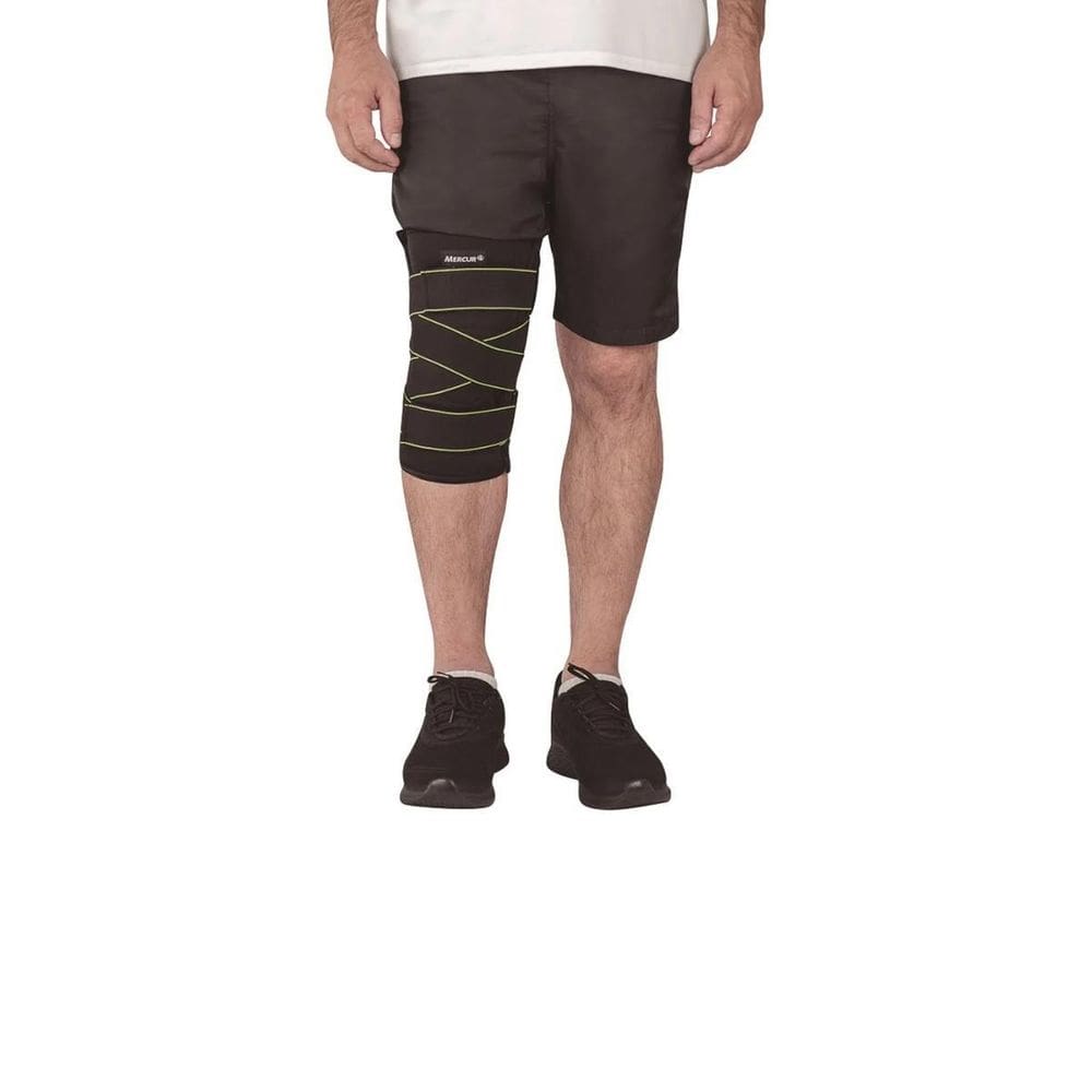 Joelheira Neoprene Artticulada Dobradicas E Cintas Cruzada