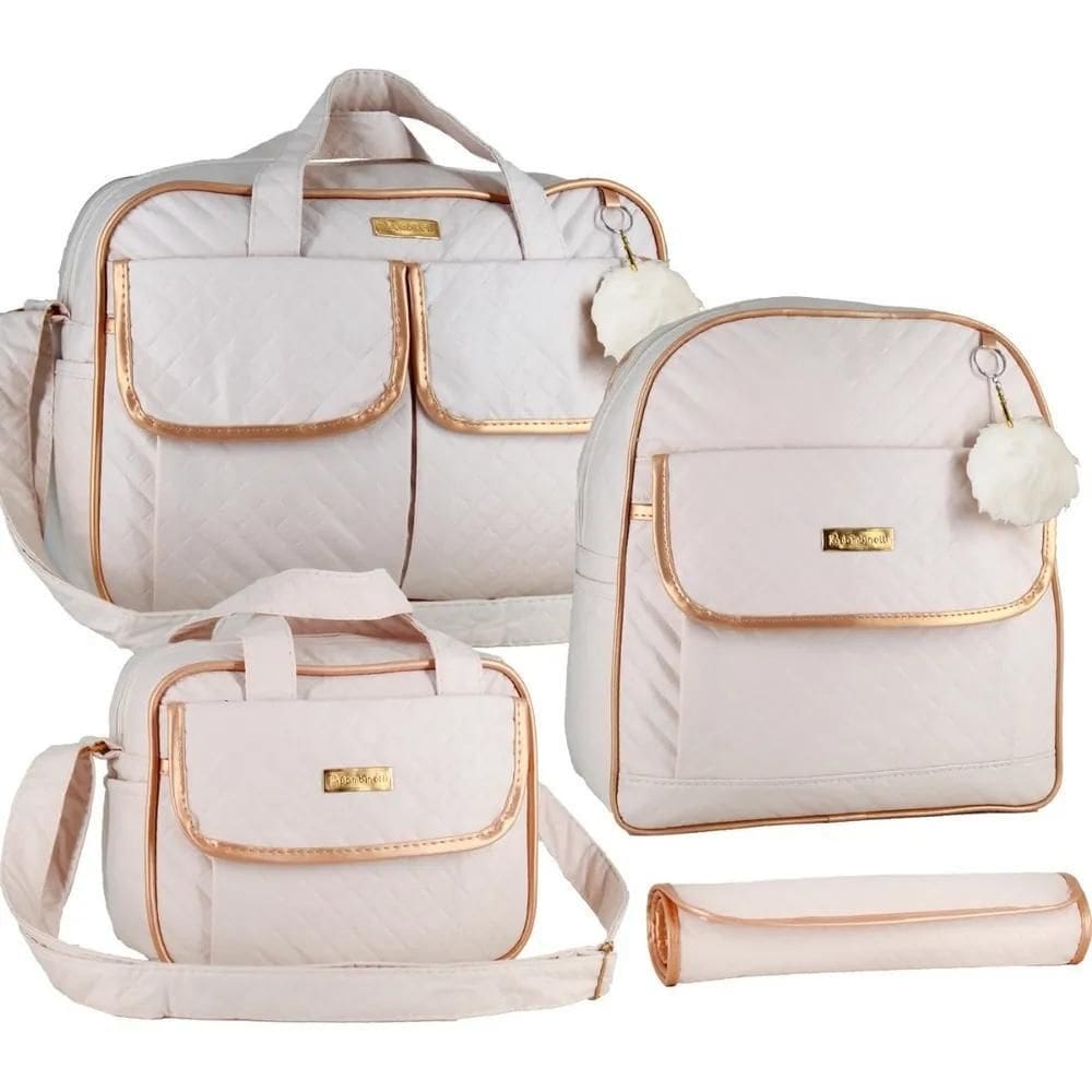 Kit Bolsa Maternidade Com Mochila Para Menina E Menino Cor C