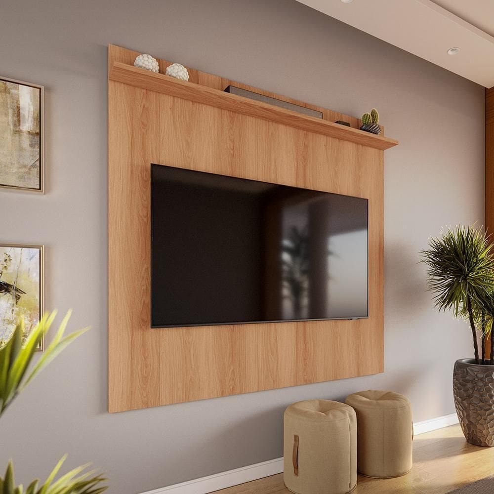 Painel Para Até 70 Polegadas Sevilla 183cm Jequitibá