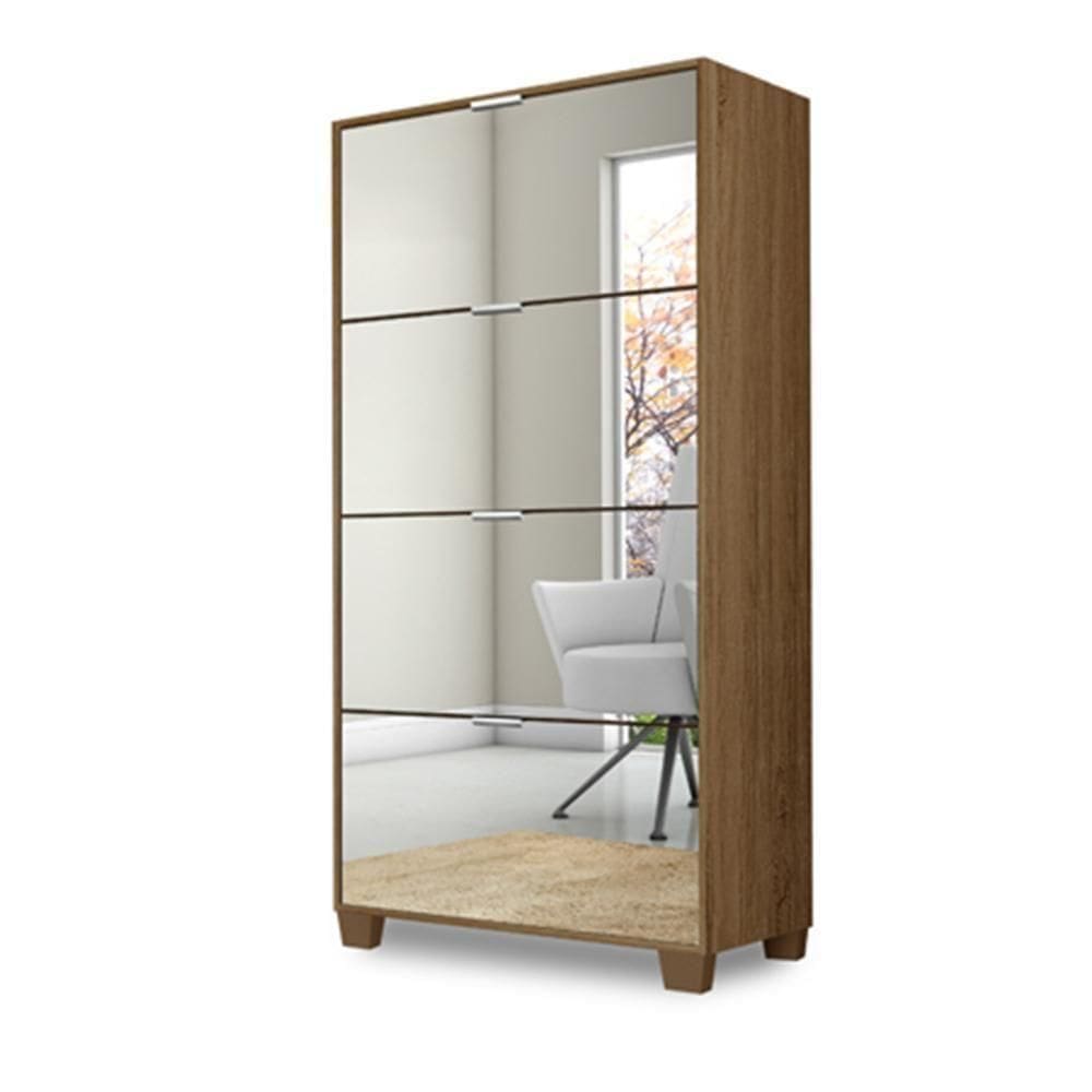 Sapateira Pequim Com Espelho - Ferrara Madeirado Ferrara Madeirado