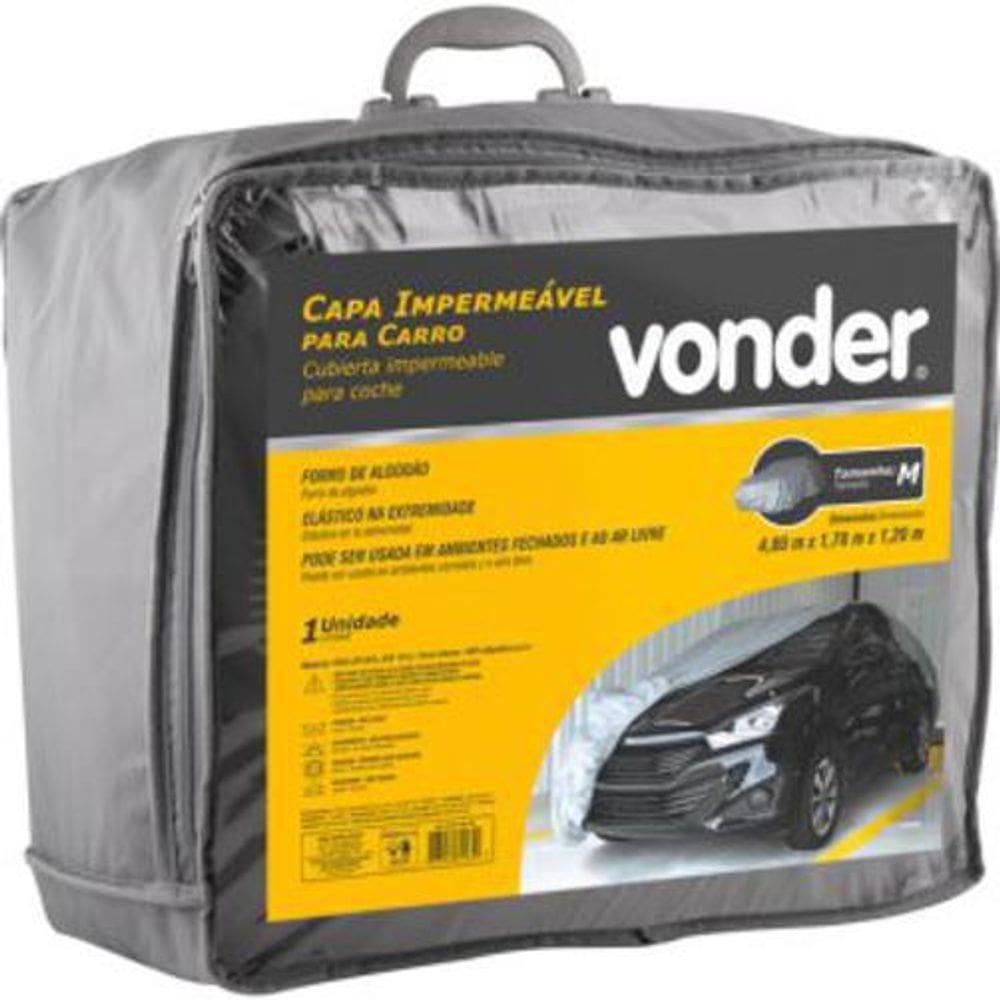 Capa Impermeavel P/Carro Tamanho M Vonder