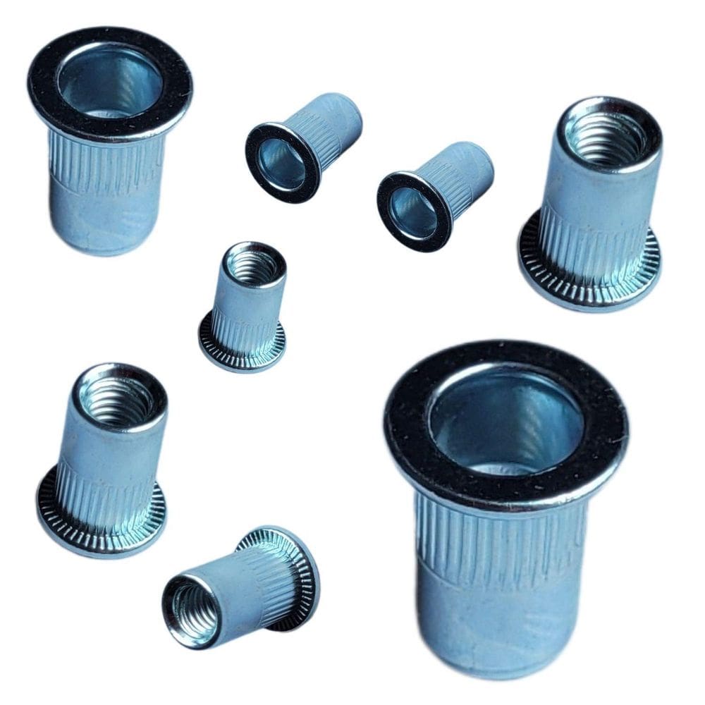 Porca Rebite Rosca M3 Arrebite Repuxo Aba Plana - 200 Peças