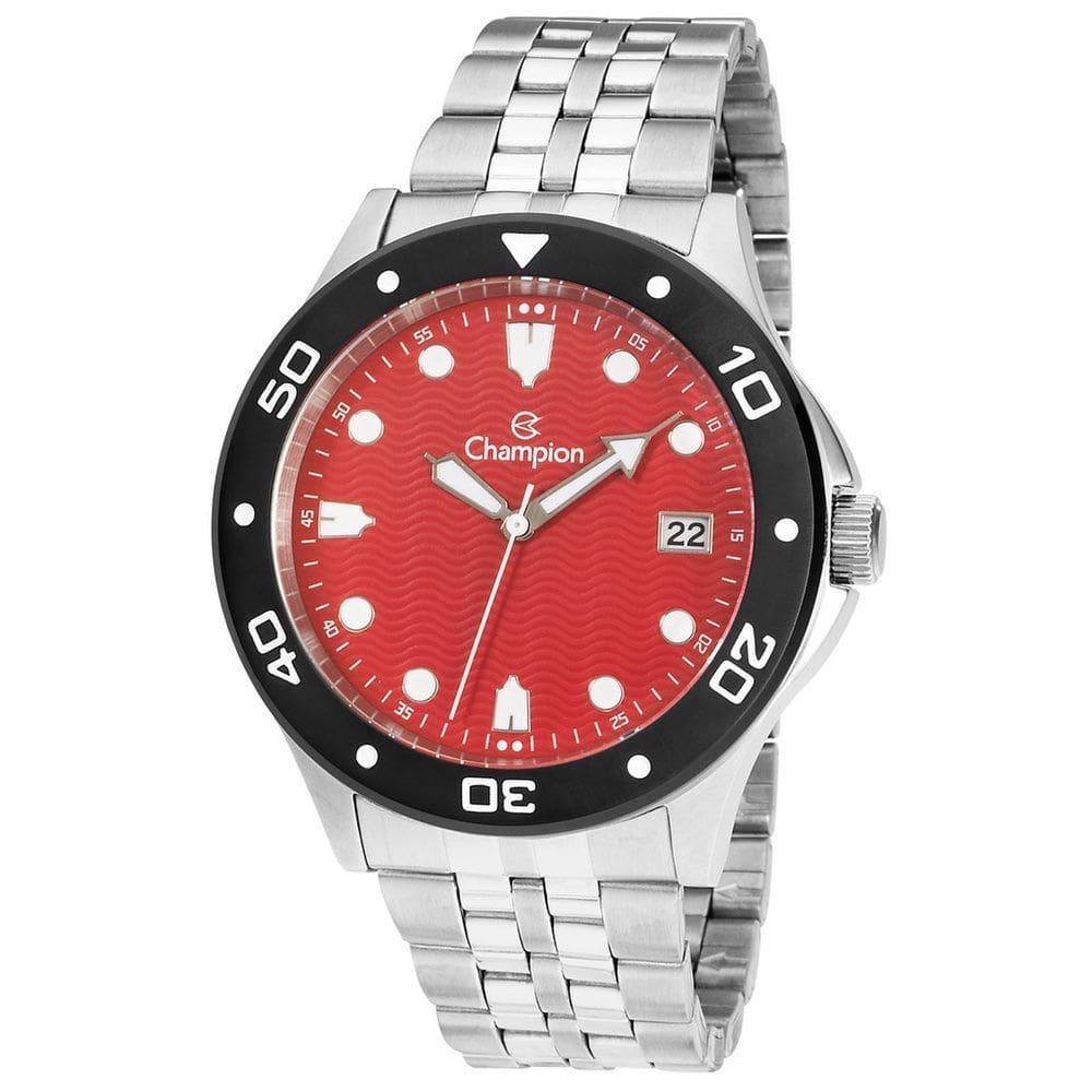 Relógio CHAMPION masculino analógico vermelho CA31453V