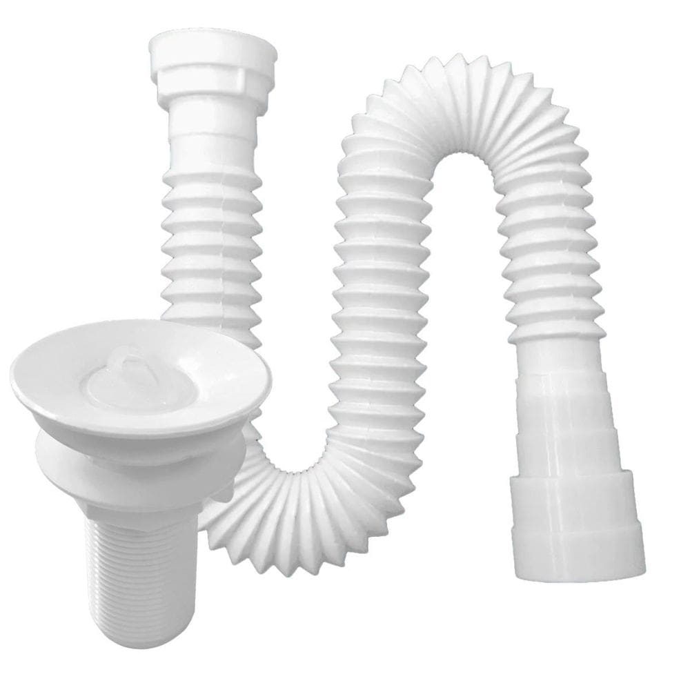 Kit Sifão 72Cm + Válvula V8