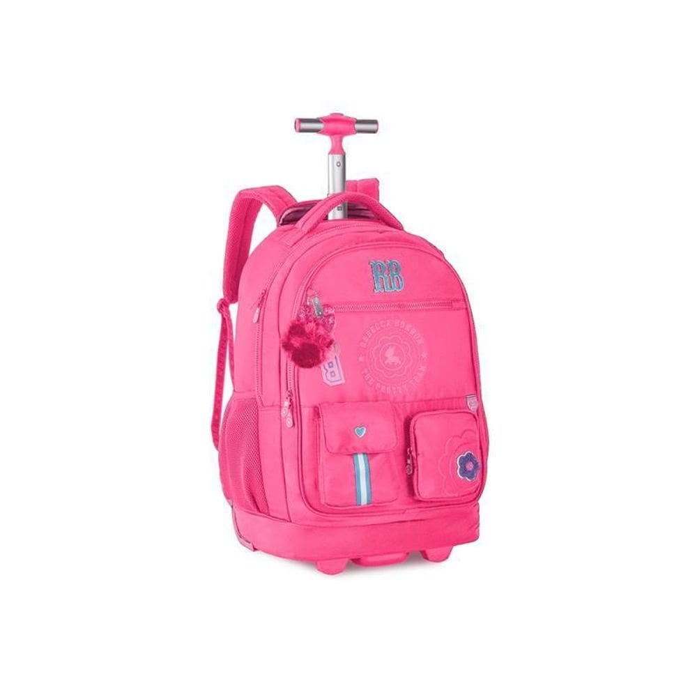 Mochila De Rodinhas Oficial Rebecca Bonbon Nylon Rb24544