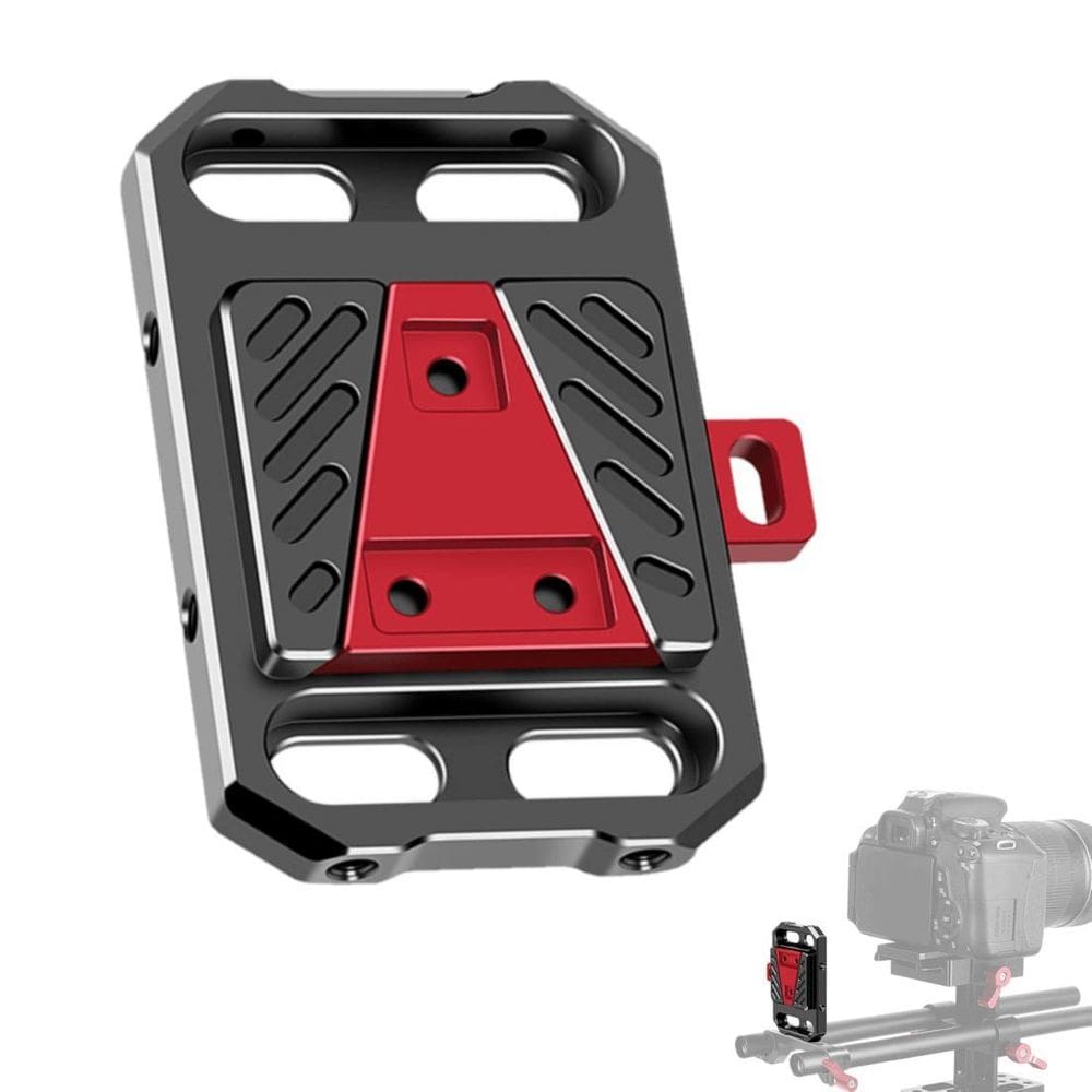 Suporte Bateria V-Mount C-2 Mini Plate V-Lock Liberação