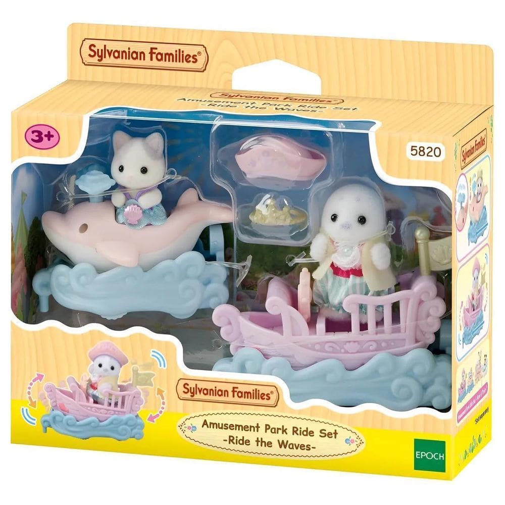 Conjunto Atrações Surfando Nas Ondas Sylvanian Families 5820