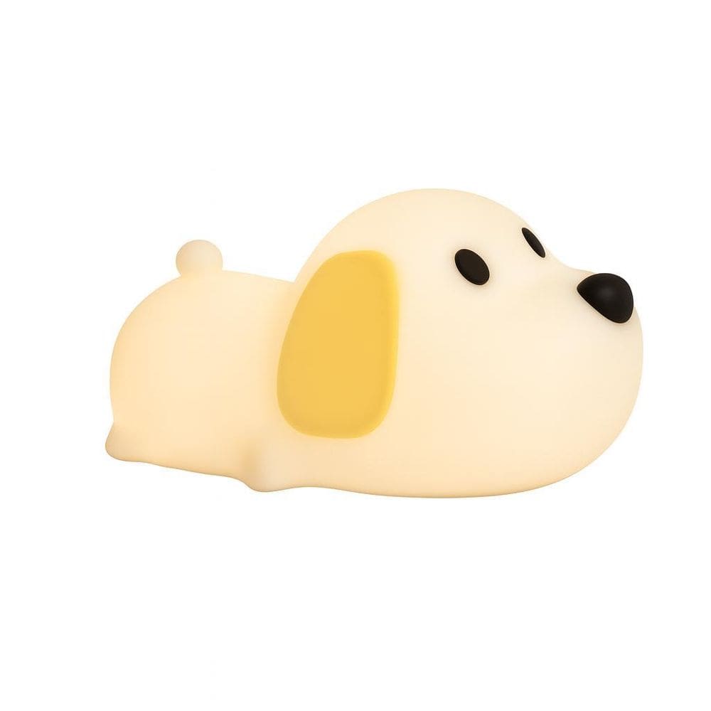 Luminária Mesa Cachorro Recarregável Silicone Touch Led