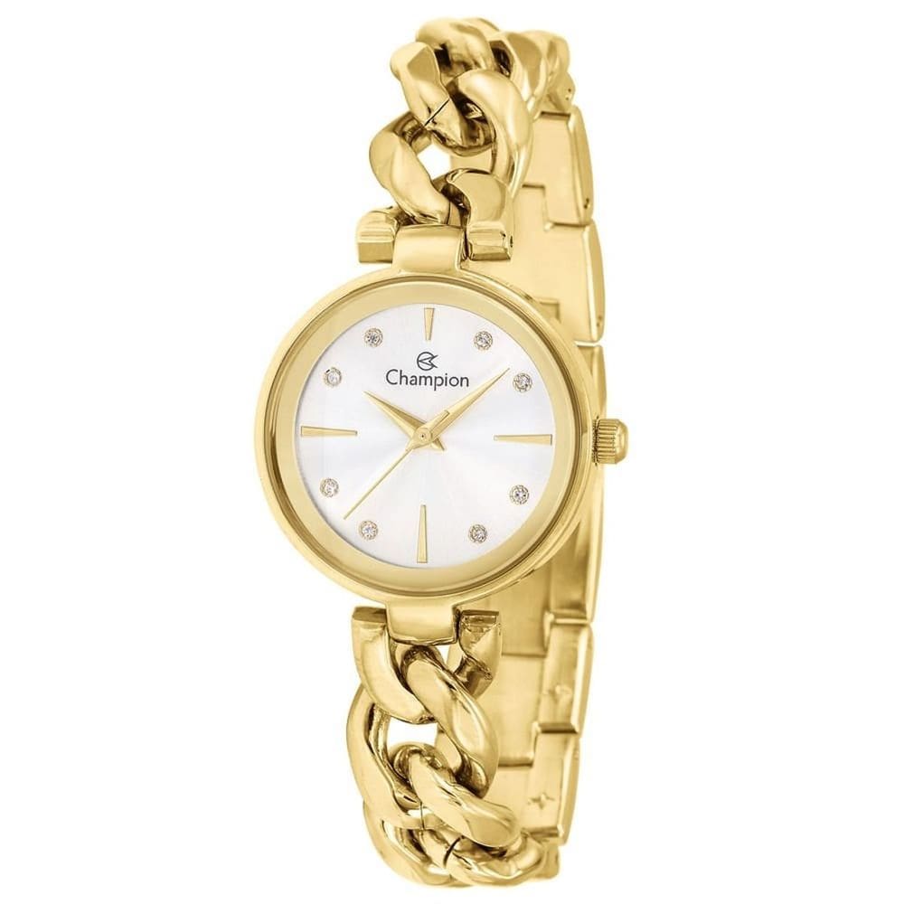 Relógio CHAMPION feminino analógico dourado CF24304H
