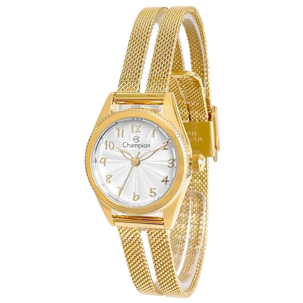 Relógio CHAMPION feminino analógico dourado CF24313H