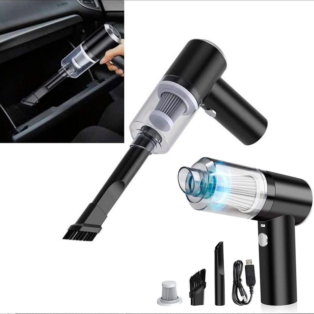 Aspirador Portátil Mini Elétrico Recarregável Carros Pó