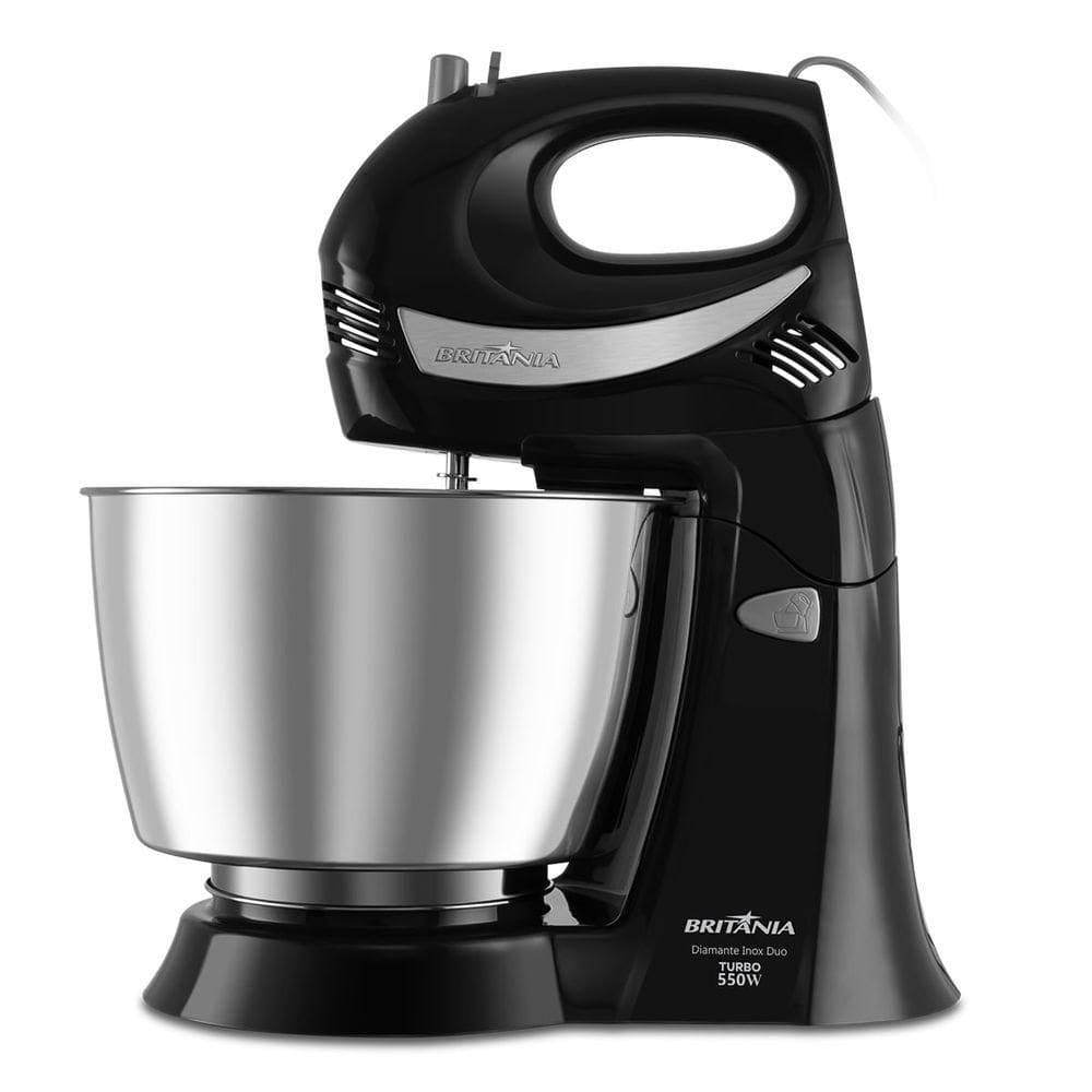 Batedeira Britânia Diamante Inox Turbo Duo 4,3L  220V