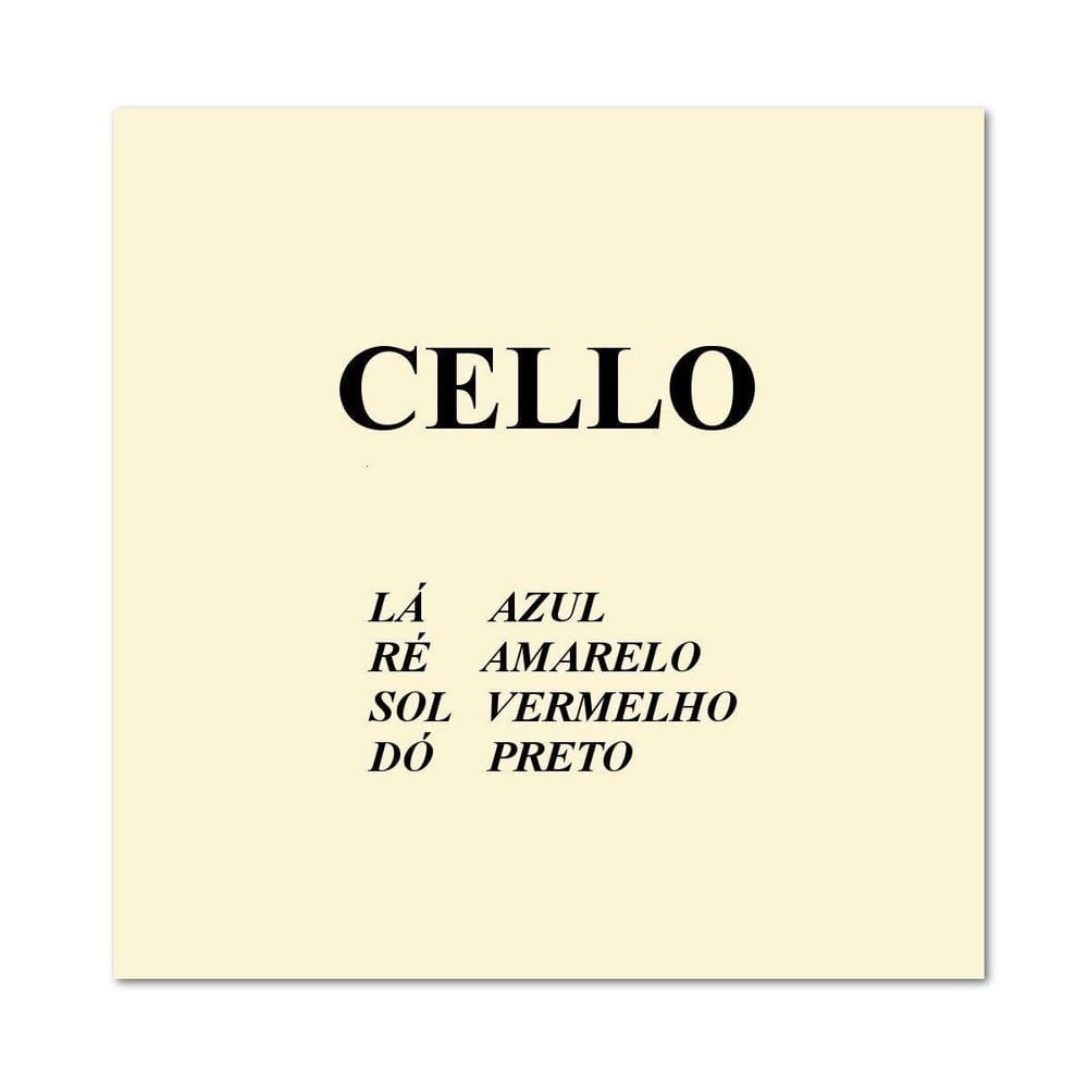 Encordoamento Mauro Calixto Cello Tradicional