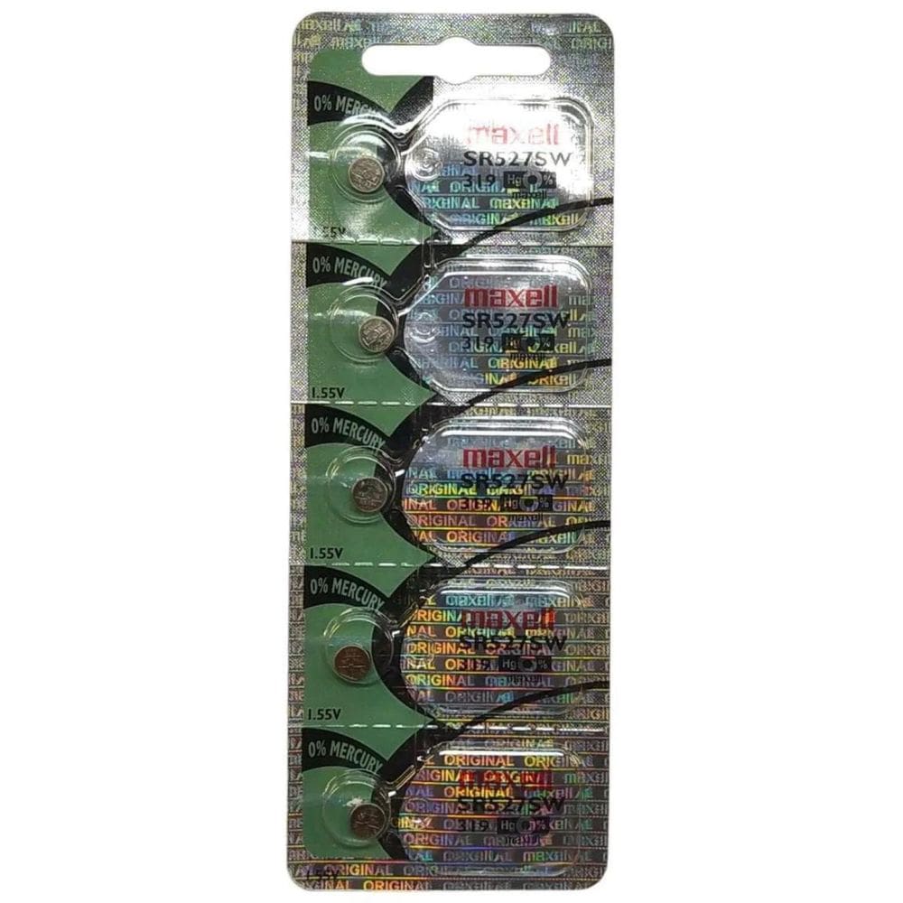 Pilha Bateria Relógio 319 Sr527Sw Maxell C/5 Un