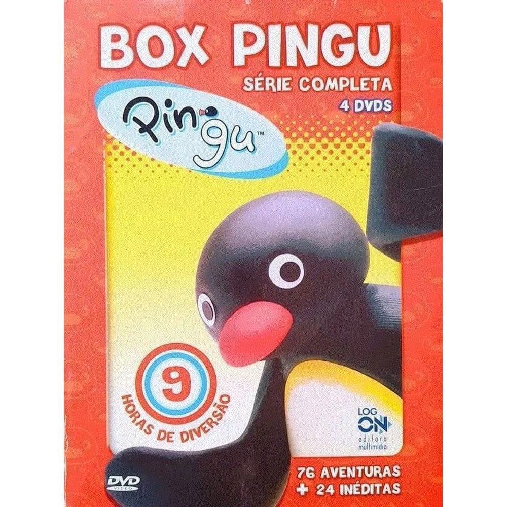 Dvd Box Pingu - A Série Completa    4 Dvds