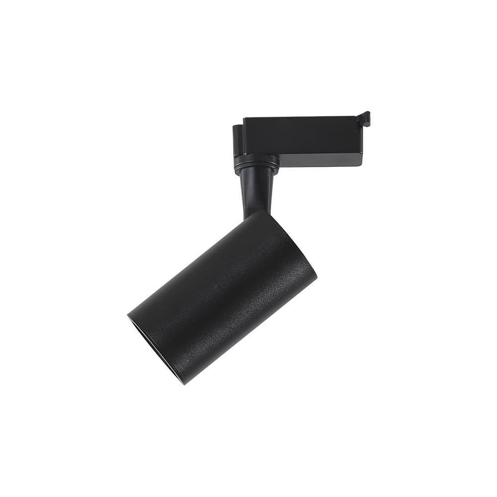 Luminária Spot Para Trilho Track Mr16 Gui10 Branco/Preto