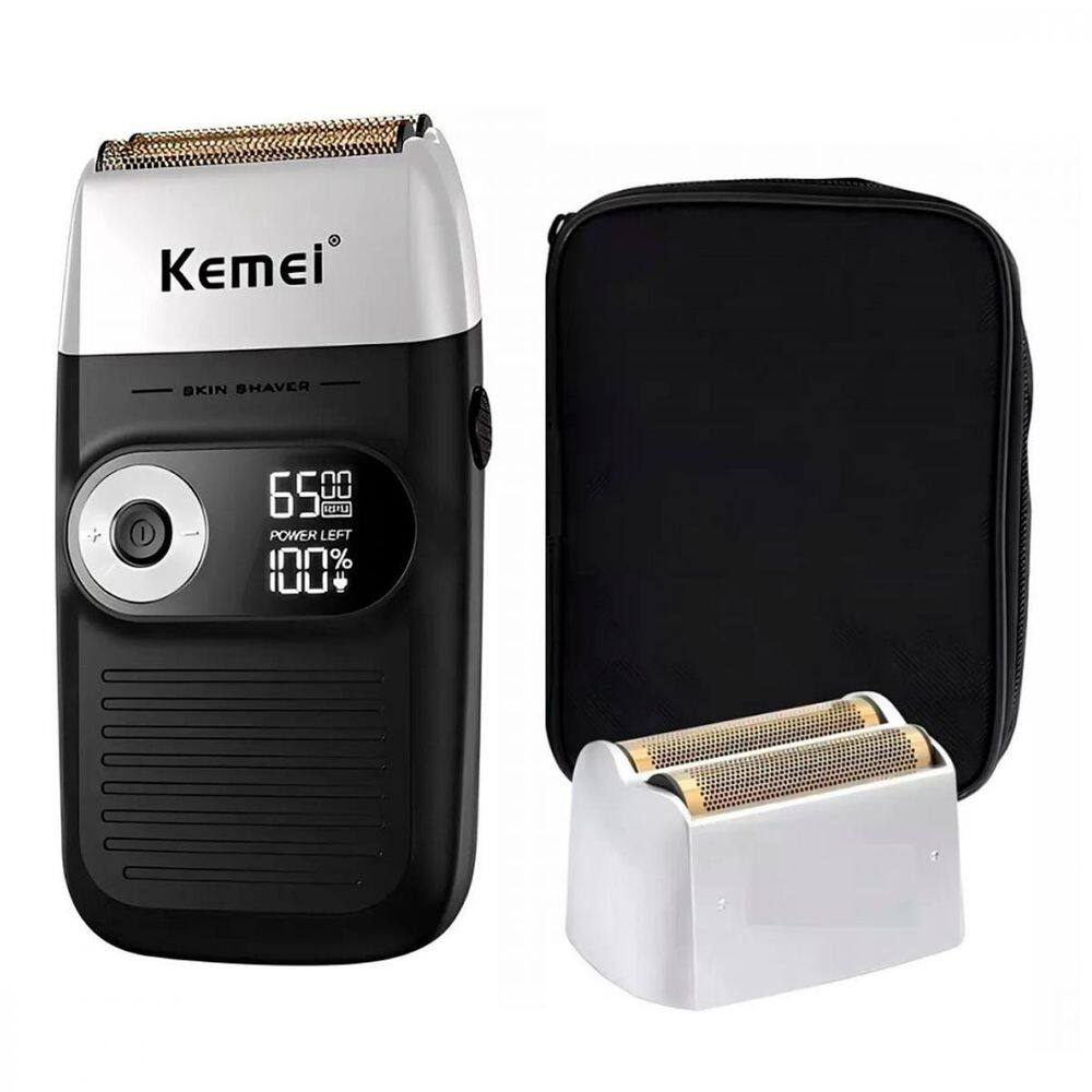 Kit Barbeador Profissional Recarregável Corte Sem Fio