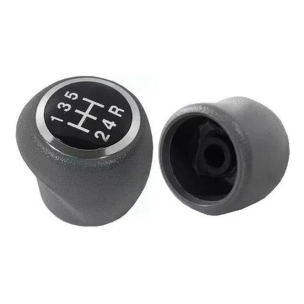 Bola Câmbio Manopla Palio G5 2012 A 2019 Cinza Aro