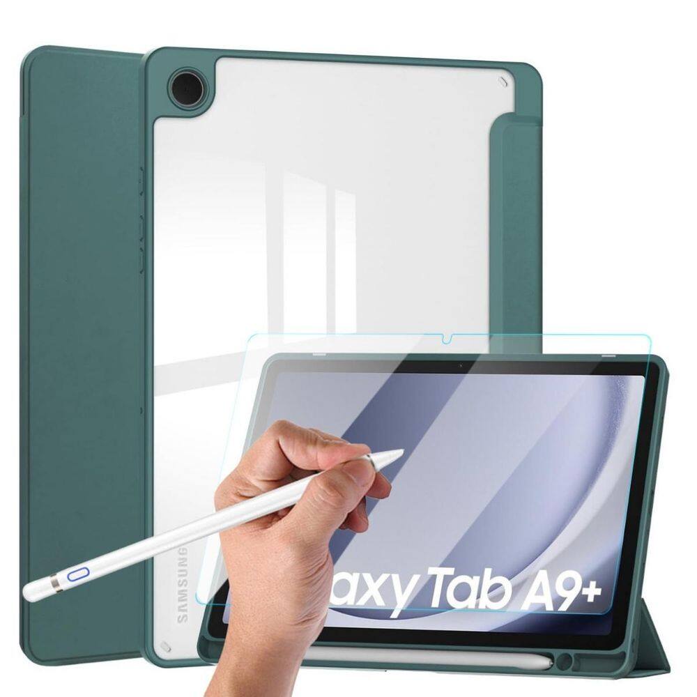 Case + Caneta + Película Para Tab Samsung A9+ 11 X216 X210