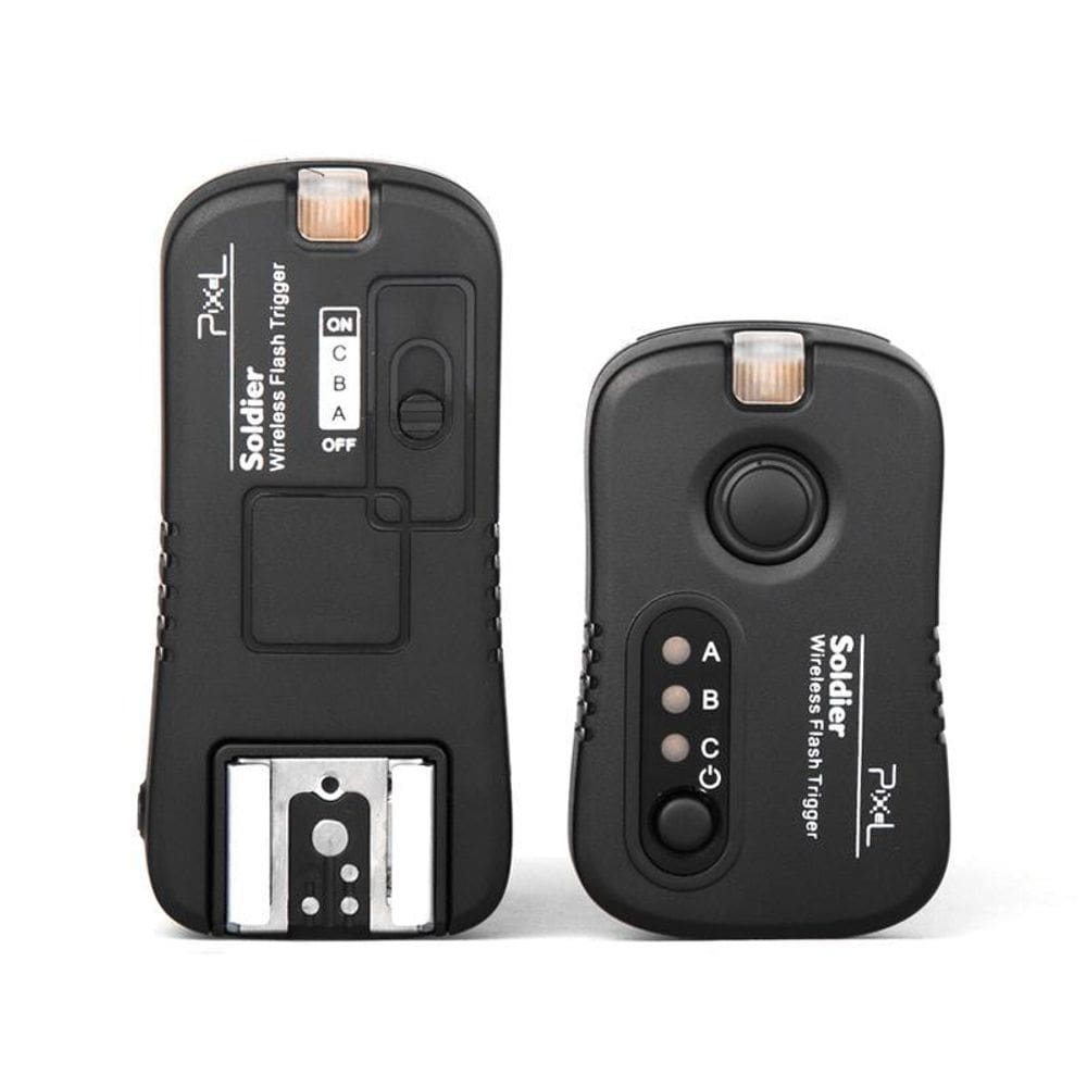 Rádio Flash Pixel Soldier Tf-374 Wireless 2.4Ghz Câmeras