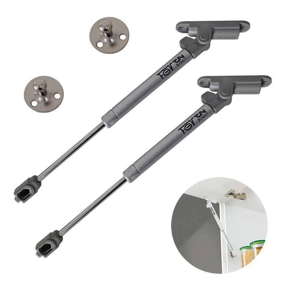Pistão a Gás 265/40N com amortecedor FgvTn - Kit com 2 unidades
