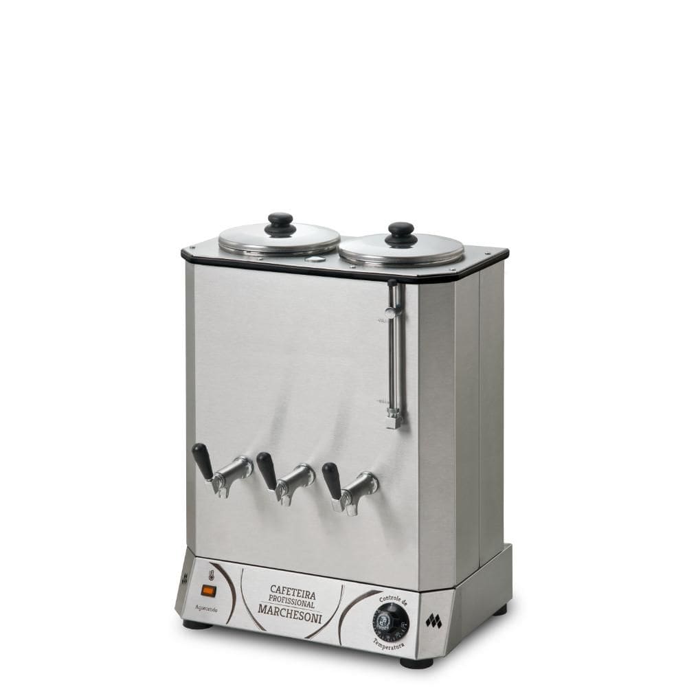 Cafeteira Elétrica Industrial 12 Litros Marchesoni Profissional 2500W Inox 220V - CF.4.622